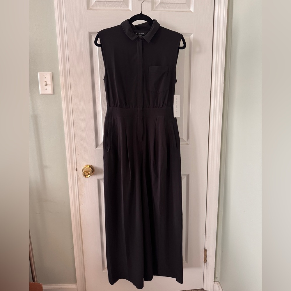 ATHLETA BROOKLYN HEIGHTS WIDE LEG JUMPSUIT 6P